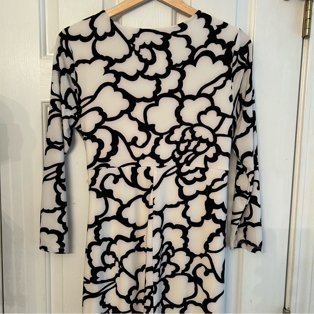 Catherine Malandrino black and white dress Size 8 - Picture 8 of 8